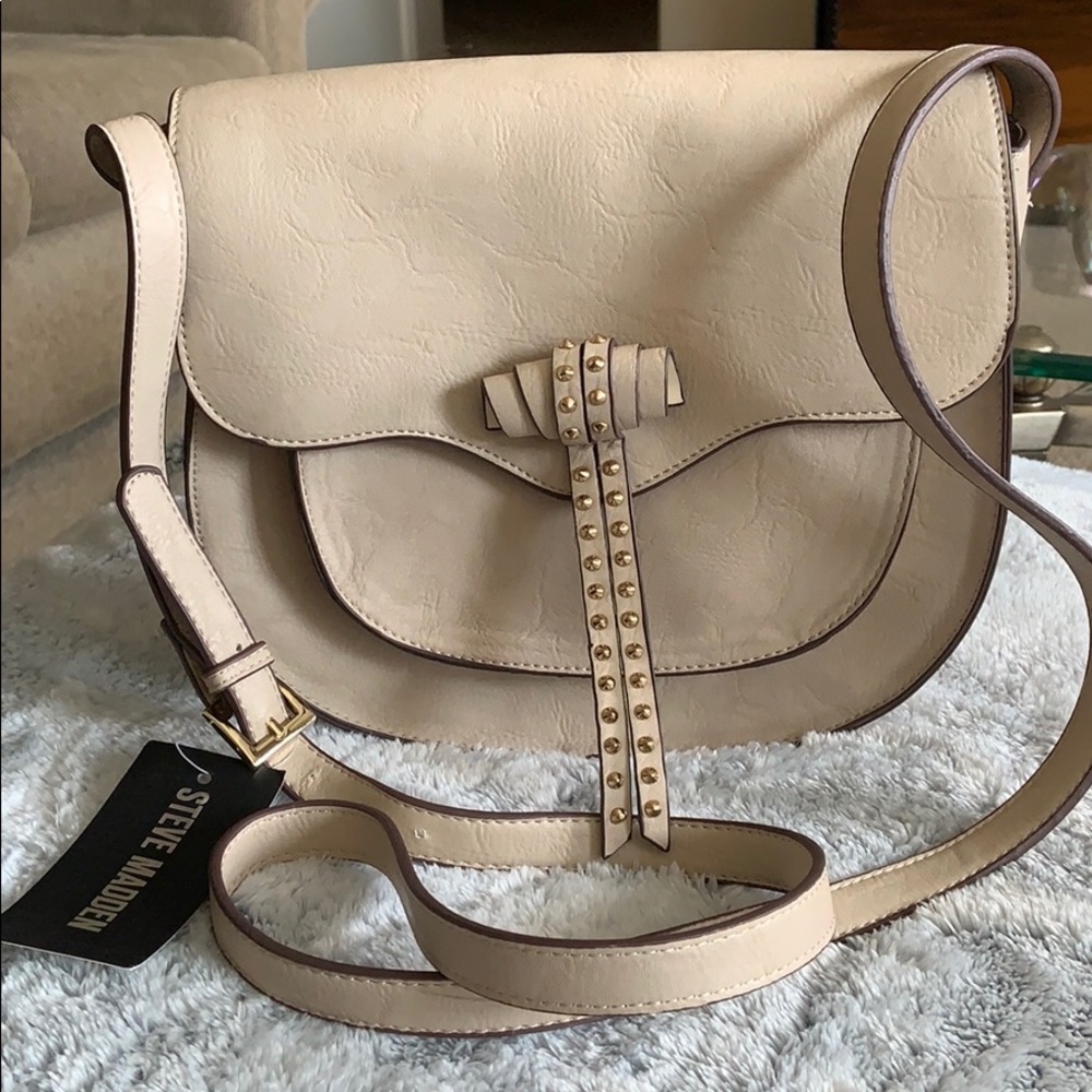 Steve Madden Bone Color Handbag - Picture 1 of 5